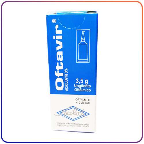 OFTAVIR 3% UNG. OFTALMICO X 3,5 G (ACICLOVIR)